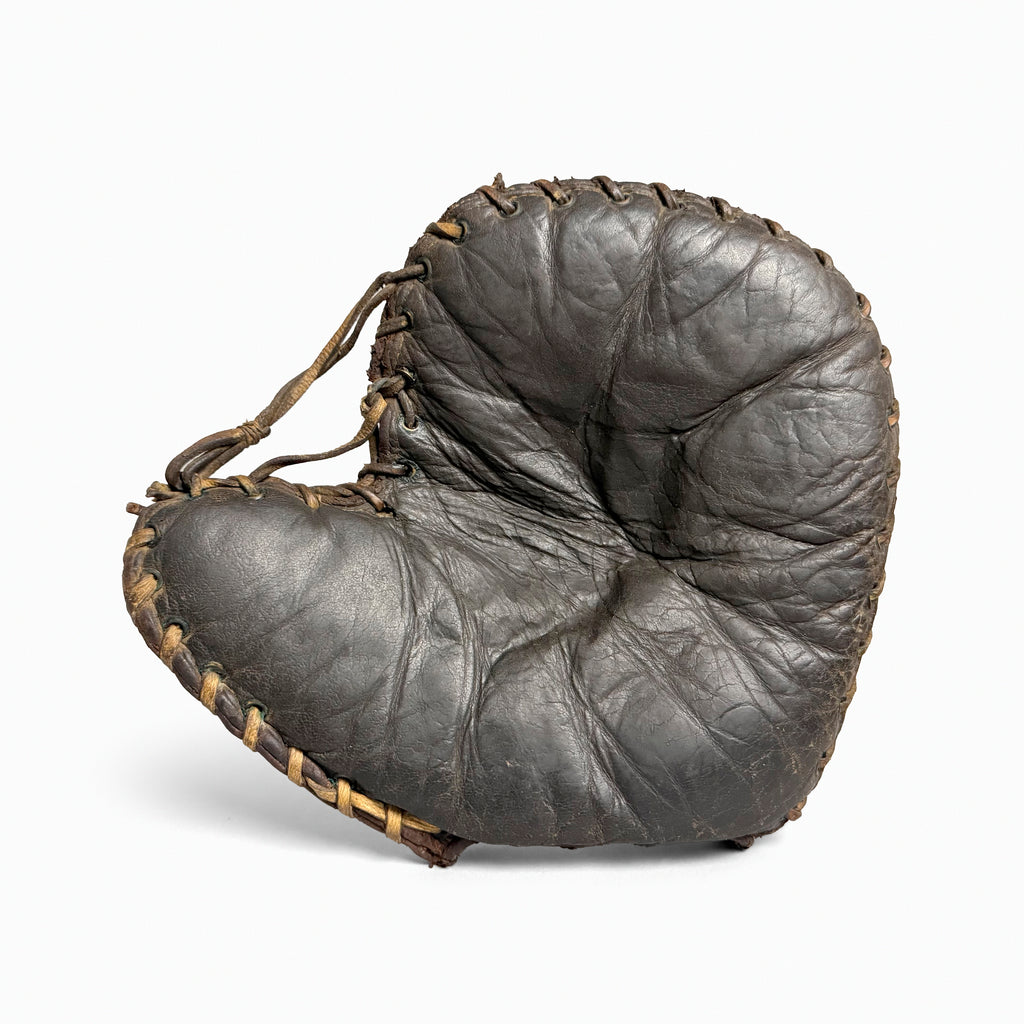 Mounted Baseball Baseman's Glove, c. 1920